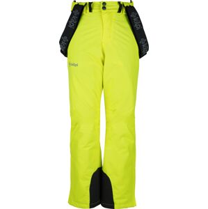 Dětské lyžařské kalhoty kilpi mimas-jb žlutá 152