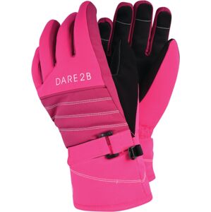 Dětské lyžařské rukavice dare2b abundant růžová 11-12