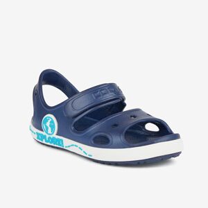 Dětské sandály coqui yogi modrá/bílá 28-29