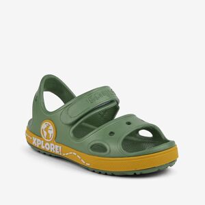 Dětské sandály coqui yogi zelená/žlutá 28-29