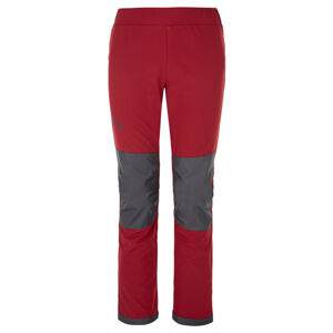 Dětské softshellové kalhoty kilpi rizo-j tmavě červená 110_116