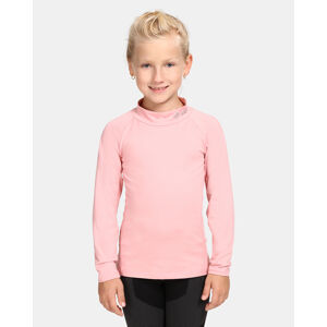 Dětské termo tričko kilpi willie-j světle růžová 152