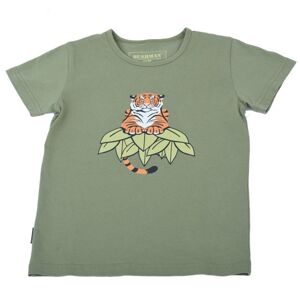 Dětské tričko bushman marabu iii zelená 140