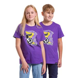 Dětské tričko meatfly sharky fialová 134
