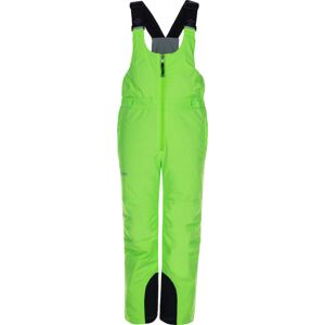 Dětské zimní lyžařské kalhoty kilpi charlie-j zelená 110_116