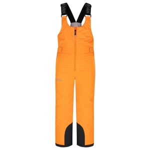 Dětské zimní lyžařské kalhoty kilpi daryl-j oranžová 110_116