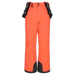 Dětské zimní lyžařské kalhoty kilpi elare-jg korálová 134_140