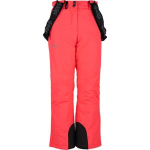 Dětské zimní lyžařské kalhoty kilpi elare-jg růžová 152
