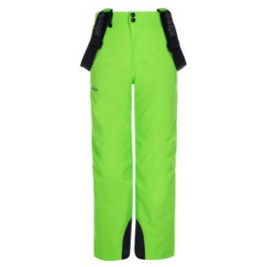 Dětské zimní lyžařské kalhoty kilpi methone-jb zelená 158