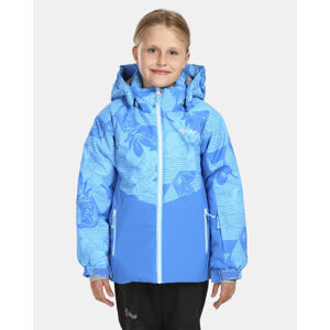 Dívčí lyžařská bunda kilpi samara-jg modrá 110-116