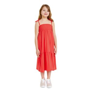 Dívčí šaty charity sam 73 oranžová 104