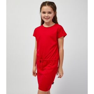 Dívčí šaty lawrence sam 73 červená 128