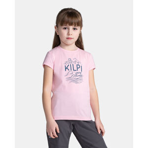 Dívčí triko kilpi malga-jg světle růžová 110-116