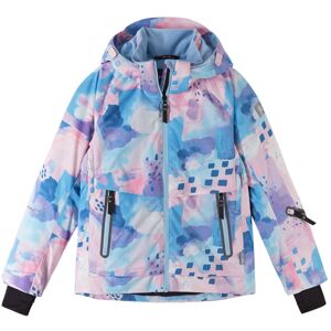 Dívčí zimní lyžařská bunda reima posio modrá/růžová 152