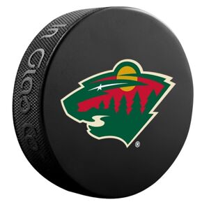 InGlasCo Fanouškovský puk NHL Logo Blister (1ks), Minnesota Wild