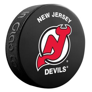 InGlasCo Fanouškovský puk NHL Logo Blister (1ks), New Jersey Devils