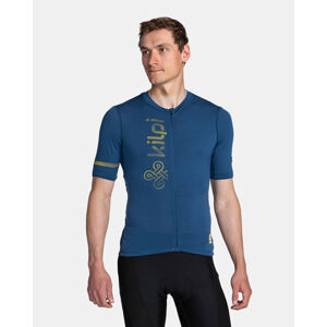 Pánská cyklistický merino dres kilpi petrana-m tmavě modrá l