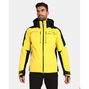 Pánská lyžařská bunda kilpi hyder-m žlutá l