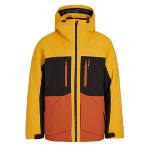 Pánská lyžařská bunda protest gooz žlutá/oranžová m