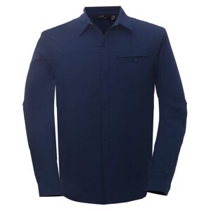 Pánská outdoorová košile s dlouhým rukávem 2117 igelfors tmavě modrá xl
