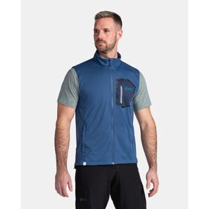 Pánská softshelová vesta kilpi riello-m tmavě modrá 4xl