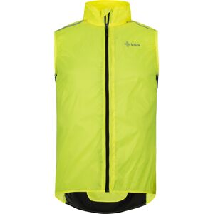 Pánská ultralehká vesta kilpi flow-m žlutá 3xl