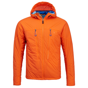 Pánská větruodolná bunda silvini lupo oranžová/modrá l
