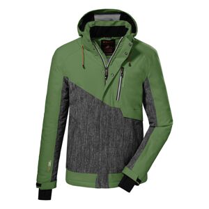 Pánská zimní bunda killtec 42 zelená/šedá 4xl