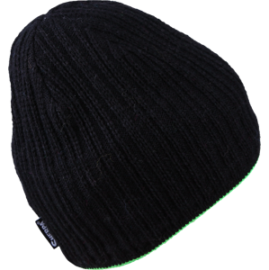Pánská zimní čepice sherpa gilles černá/zelená uni