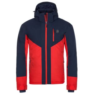 Pánská zimní lyžařská bunda kilpi tauren-m červená 3xl