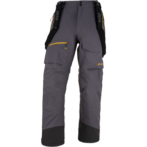 Pánské 3 vrstvé technické kalhoty kilpi hyde-m tmavě šedá  xl