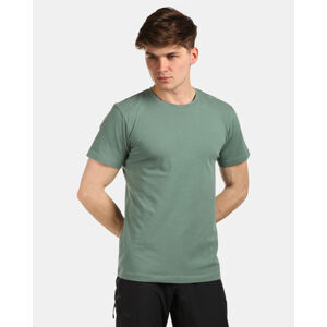 Pánské bavlněné tričko kilpi promo-m khaki l