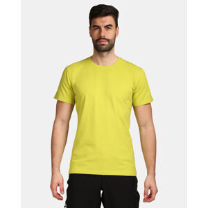Pánské bavlněné tričko kilpi promo-m světle zelená xxl