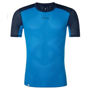 Pánské běžecké tričko kilpi cooler-m modrá l