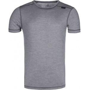 Pánské funkční tričko kilpi merin-m tmavě šedá s