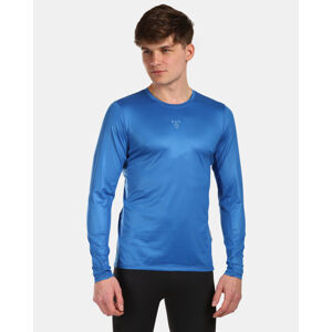Pánské funkční triko s dlouhým rukávem kilpi spoleto-m modrá s