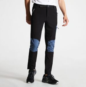 Pánské kalhoty dare2b disport černá prodloužená délka m