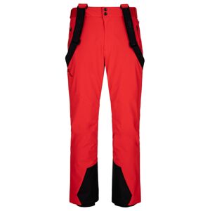Pánské lyžařské kalhoty kilp ravel-m červená xxl