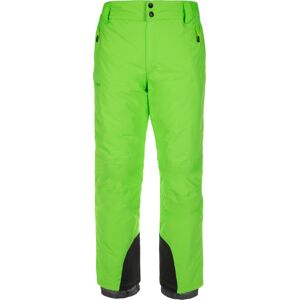 Pánské lyžařské kalhoty kilpi gabone-m zelená l