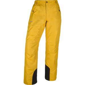 Pánské lyžařské kalhoty kilpi gabone-m žlutá m