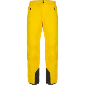 Pánské lyžařské kalhoty kilpi gabone-w žlutá m