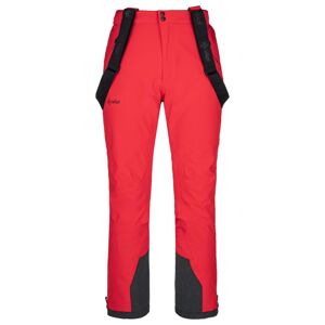 Pánské lyžařské kalhoty kilpi methone-m červená ms
