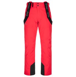Pánské lyžařské kalhoty kilpi mimas-m červená xs