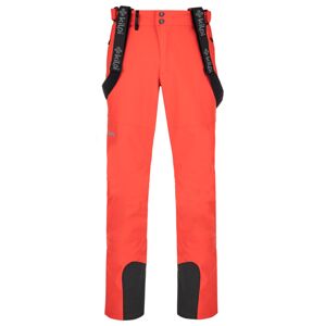 Pánské lyžařské kalhoty kilpi rhea-m červená 5xl
