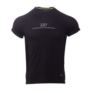 Pánské merino tričko s krátkým rukávem 2117 luttra černá m