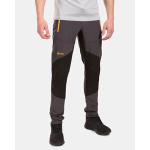 Pánské outdoorové kalhoty kilpi arandi-m tmavě šedá s