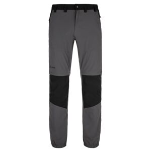 Pánské outdoorové kalhoty kilpi hosio-m tmavě šedá 3xl