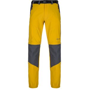 Pánské outdoorové kalhoty kilpi hosio-m žlutá  s