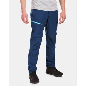 Pánské outdoorové odepínací kalhoty kilpi hosio-m tmavě modrá 3xl