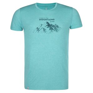 Pánské outdoorové tričko kilpi garove-m tyrkysová 3xl